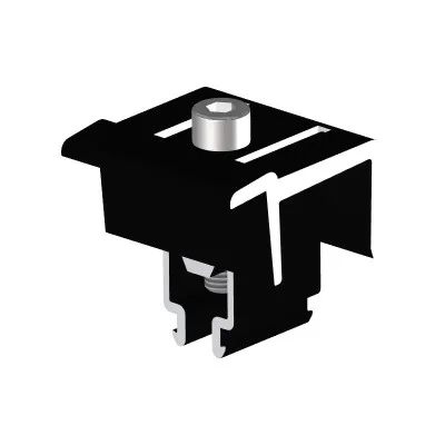 Étrier extérieur Noir 30 à 40mm - ISY-PV