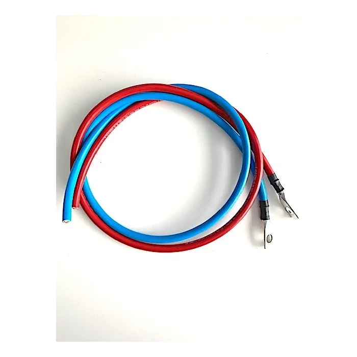 Kit Câble batterie 25 mm 2 Rouge / Bleu - MPPT- Multiplus - Phoenix