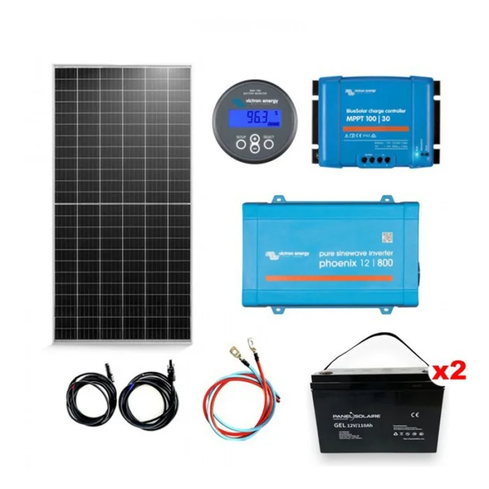 kit solaire camping car 300w avec batterie La Boutique Solaire