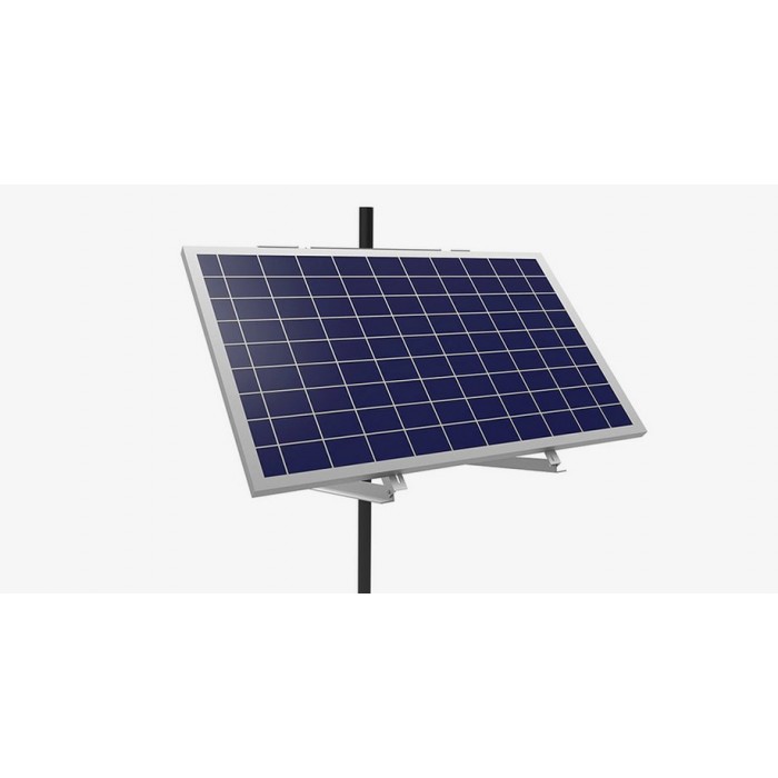 Support au mur ou sur poteau pour panneau solaire de 5W à 10W