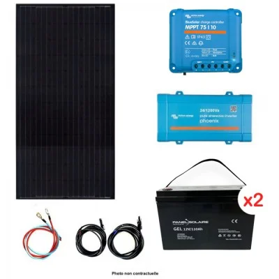Kit photovoltaïque pour site isolé