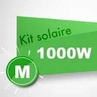 Kits solaires autoconsommation 1000W