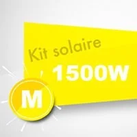 Kits solaires autoconsommation 1500W