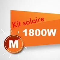 Kits solaires autoconsommation 1800W