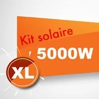 Kits solaires autoconsommation 5000W