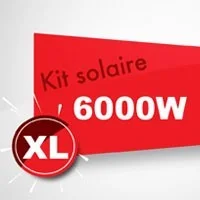 Kits solaires autoconsommation 6000W
