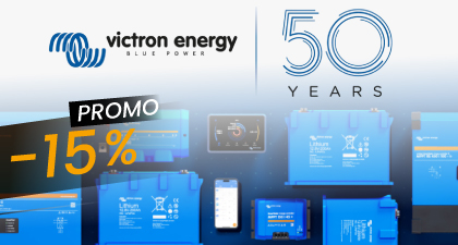 Promotion sur toutes la gamme des produits Victron Energy jusqu'à la fin du mois