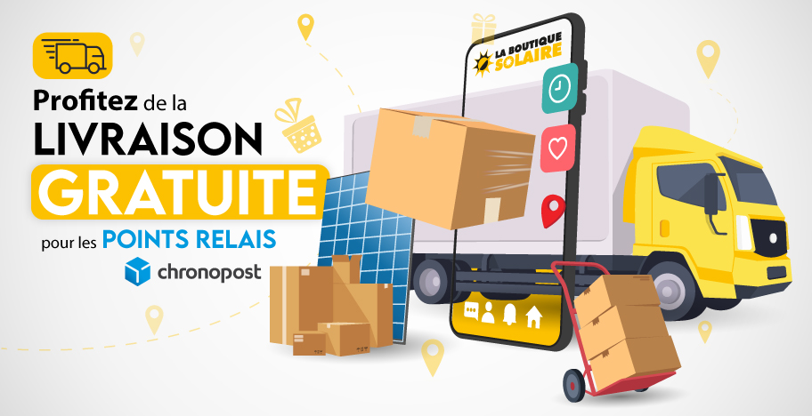 Livraison gratuite pour les points relais chronopost